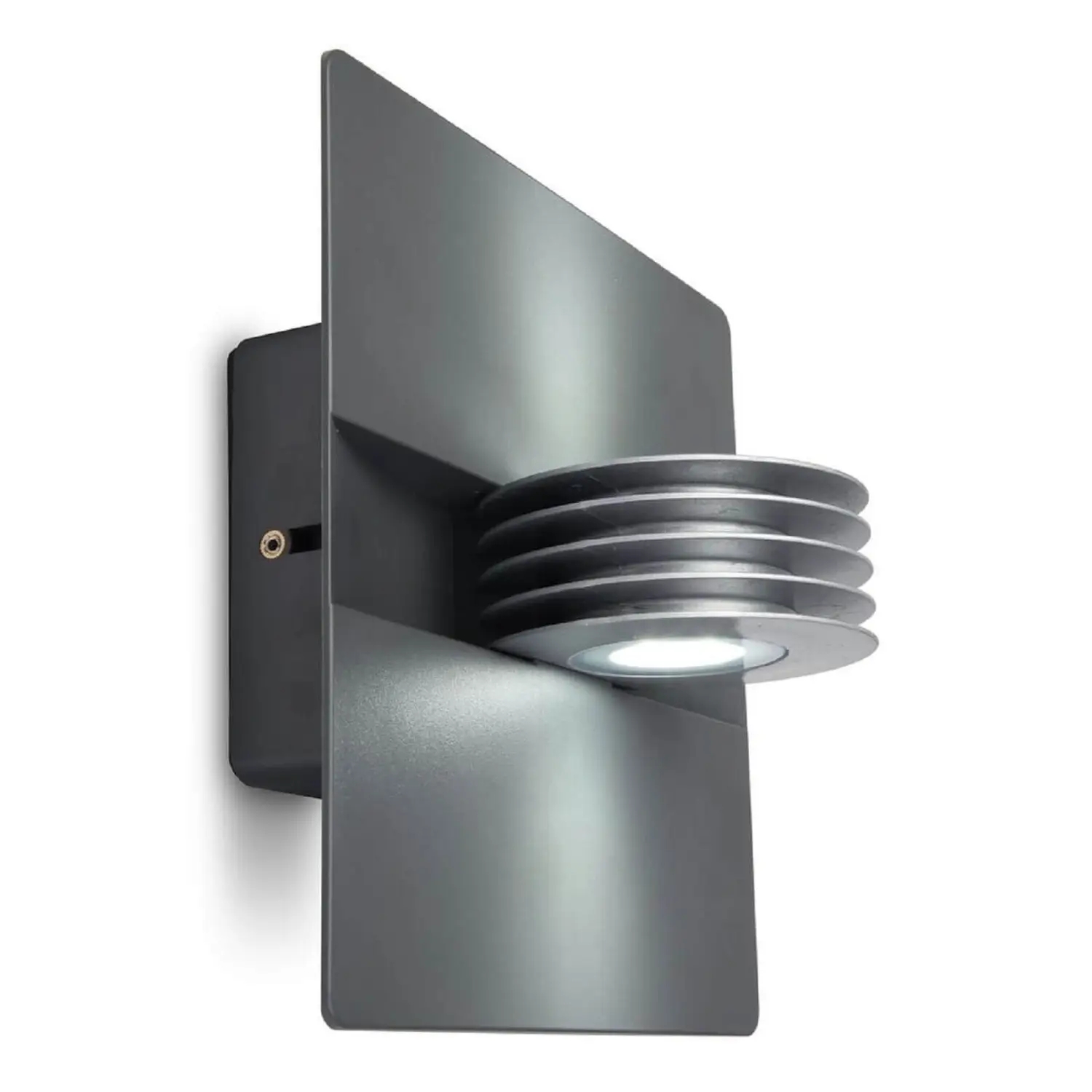 Lutec Split LED Up & Down Outdoor Wall Light - Anthracite 4 Lutec Split LED Up & Down Outdoor Wall Light - Anthracite - Image 2