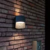 Lutec Lotus LED Up & Down Outdoor Wall Light - Anthracite 1 Lutec Lotus LED Up & Down Outdoor Wall Light - Anthracite -EGLO SALES 12840633 5044952656928970