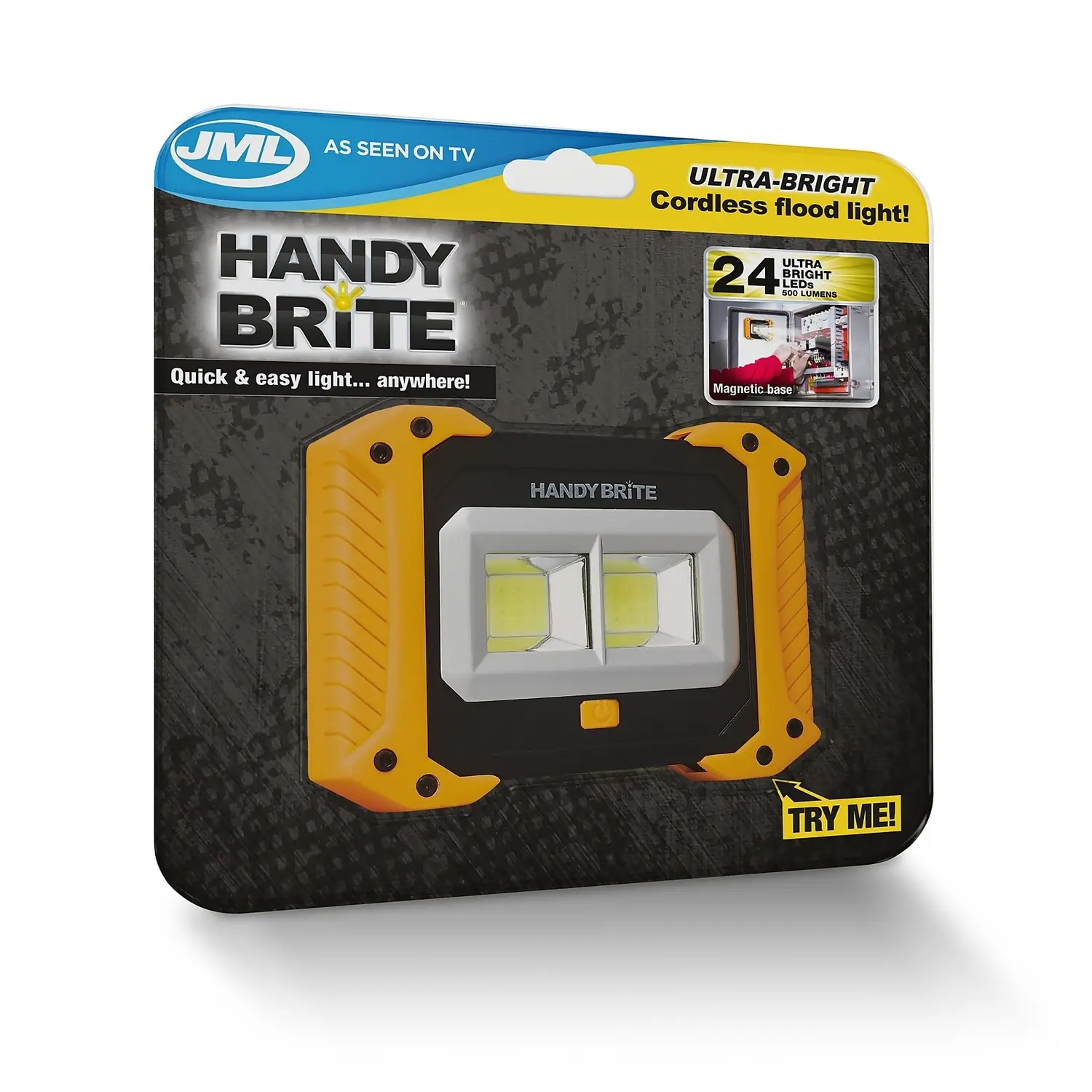 Handy Brite Worklight, Ultra-bright Cordless Flood Light With Magnetic Base 3 Handy Brite Worklight, Ultra-bright Cordless Flood Light With Magnetic Base