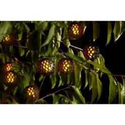 10 Solar Flame String Lights -EGLO SALES 13277432 8114944632637867