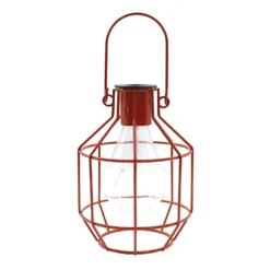 House Beautiful Firefly Solar Powered Caged Lantern 11 House Beautiful Firefly Solar Powered Caged Lantern -EGLO SALES 13280804 4234933436884788