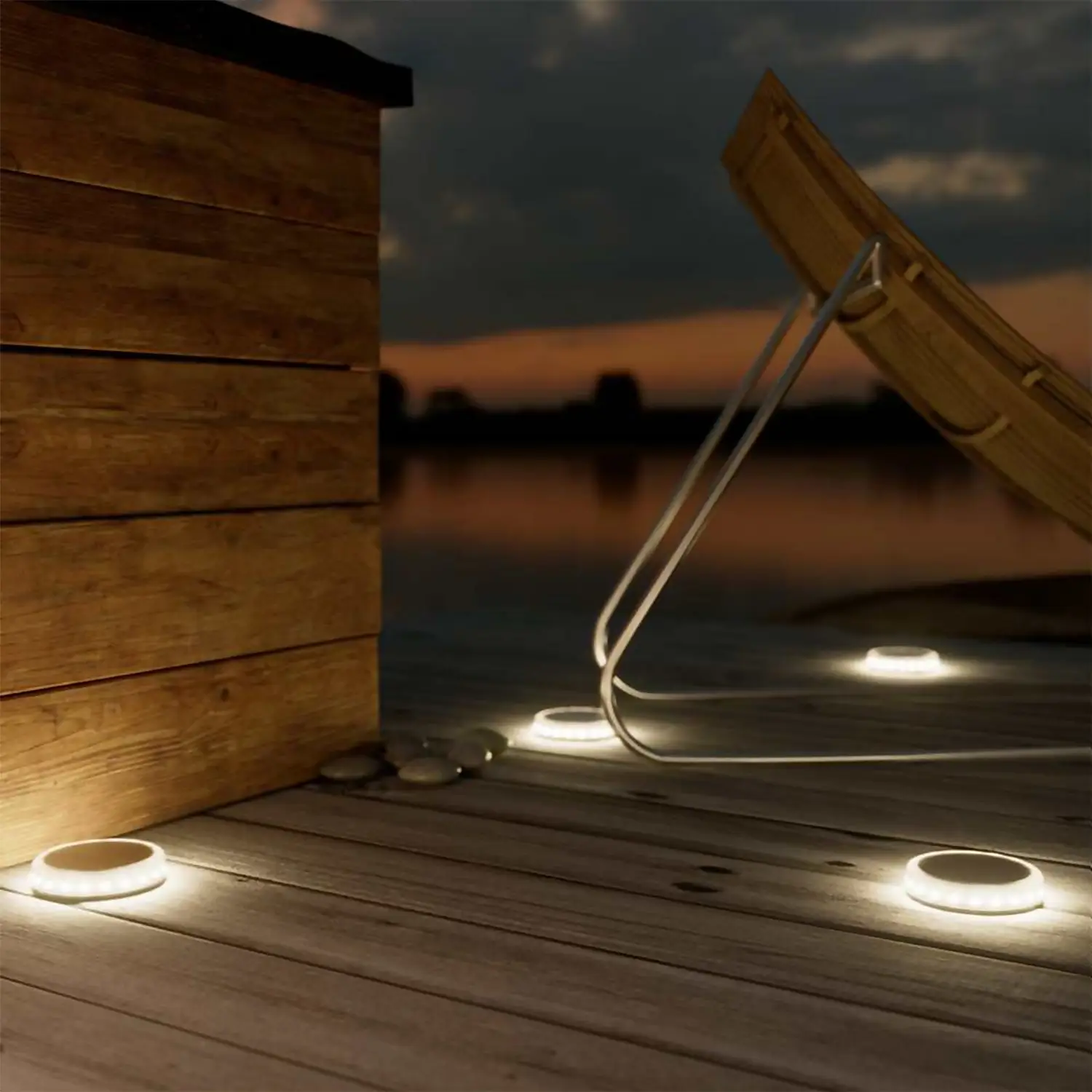 Dartmouth Solar Decking Light 3 Dartmouth Solar Decking Light