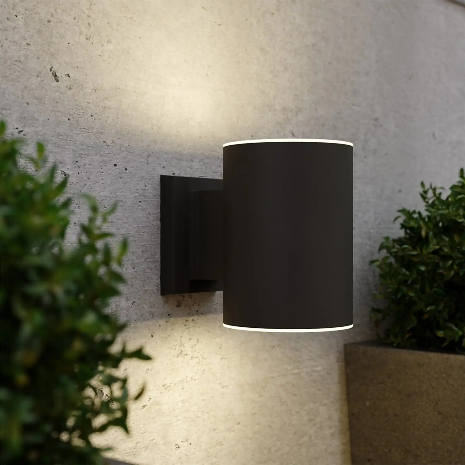 Grantham Up & Down Solar Wall Light 3 Grantham Up & Down Solar Wall Light