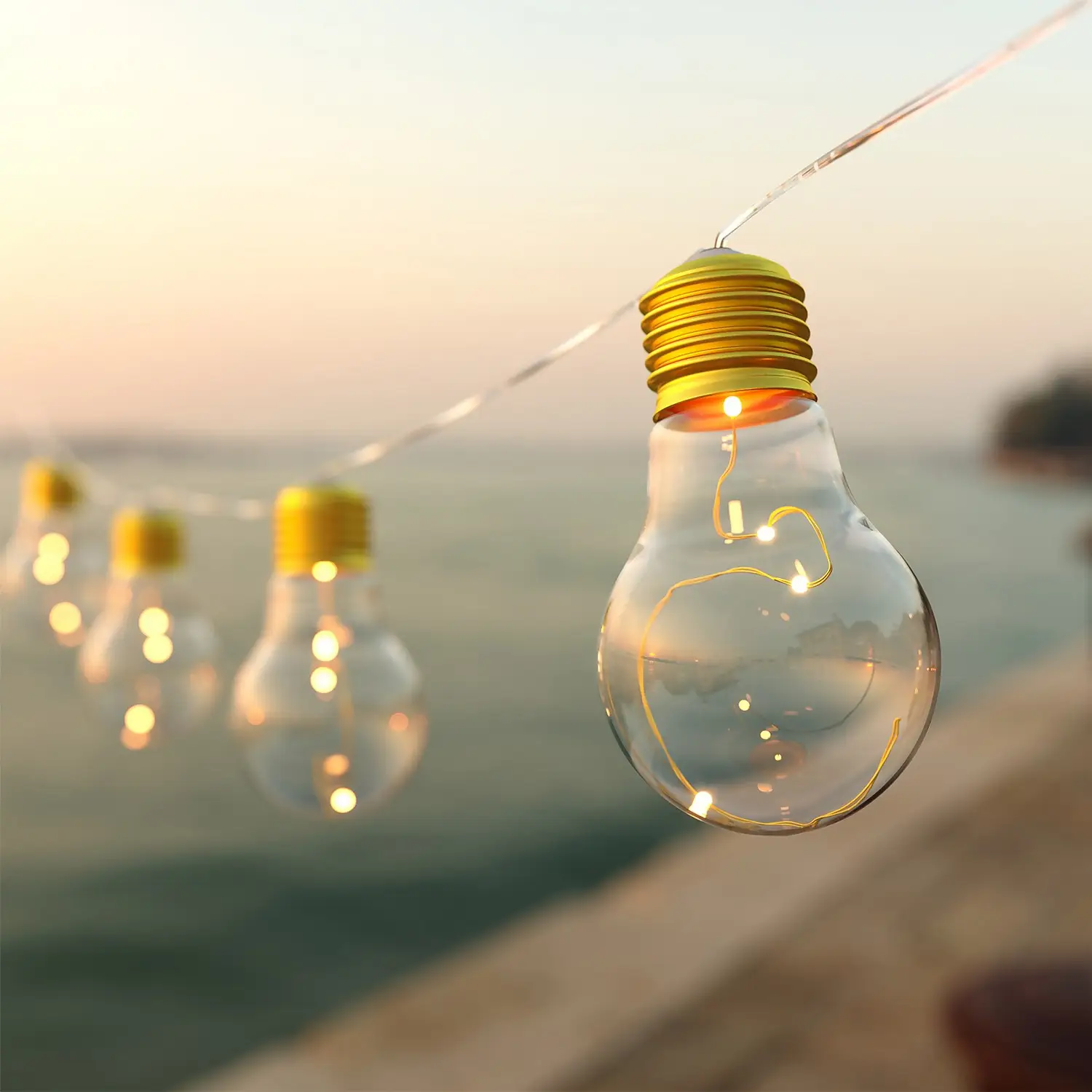 Lumify USB Solar Vintage Bulb Lights - Set Of 20 3 Lumify USB Solar Vintage Bulb Lights - Set Of 20