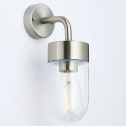 North Outdoor Wall Light - Stainless Steel 16 North Outdoor Wall Light - Stainless Steel -EGLO SALES 13794241 1554957104895311