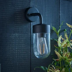North Outdoor Wall Light - Black -EGLO SALES 13794242 1784957105456119