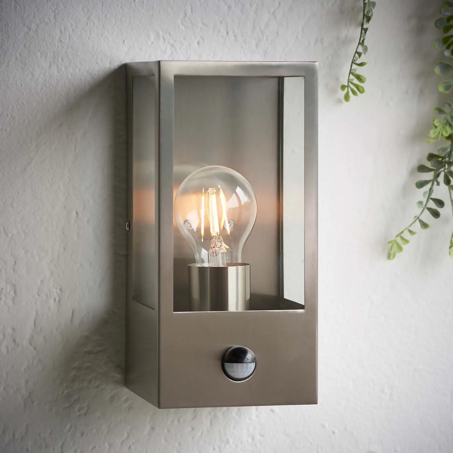 Oxford PIR Outdoor Wall Light - Stainless Steel 3 Oxford PIR Outdoor Wall Light - Stainless Steel