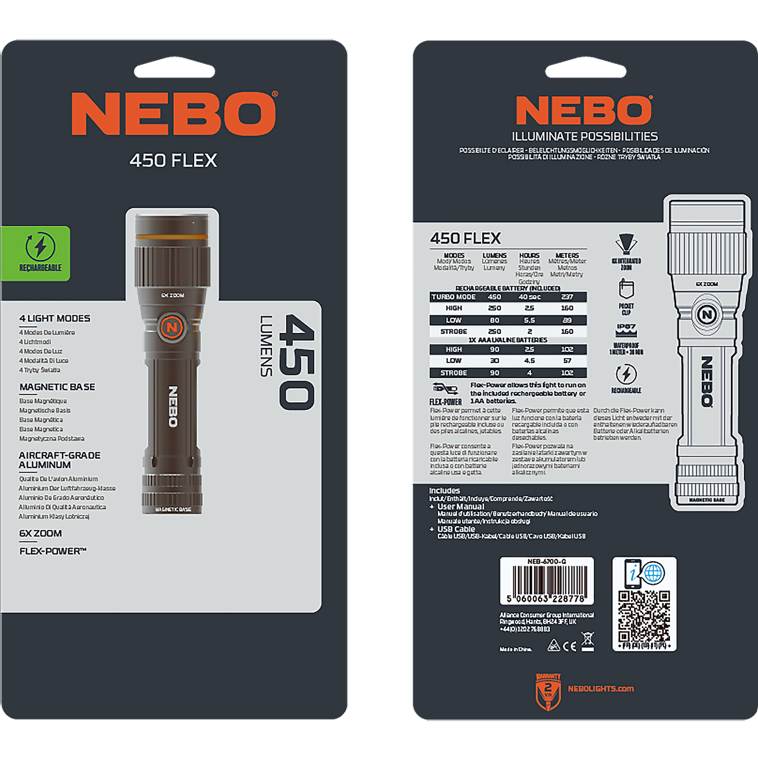 NEBO 450 FLEX Torch - Image 6
