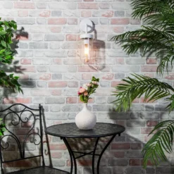 Kew Curved Arm E27 Outdoor Wall Light - Ivory 11 Kew Curved Arm E27 Outdoor Wall Light - Ivory -EGLO SALES 13924366 5944980108291303