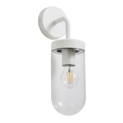 Kew Curved Arm E27 Outdoor Wall Light - Ivory 9 Kew Curved Arm E27 Outdoor Wall Light - Ivory -EGLO SALES 13924366 6654980108520254
