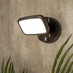 Lynn 1 Light Outdoor Wall Light (IP65) - Dark Grey