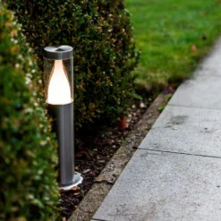 Lutec Virgo LED Outdoor Bollard Light - Stainless Steel 9 Lutec Virgo LED Outdoor Bollard Light - Stainless Steel -EGLO SALES 13950220 1485009445238155