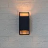 Lutec Ridge 2x GU10 Outdoor Wall Light - Anthracite 2 Lutec Ridge 2x GU10 Outdoor Wall Light - Anthracite -EGLO SALES 13950221 7564993071657555