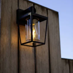 Lutec West E27 Outdoor Wall Lantern - Black 9 Lutec West E27 Outdoor Wall Lantern - Black -EGLO SALES 13950222 9675009726165556