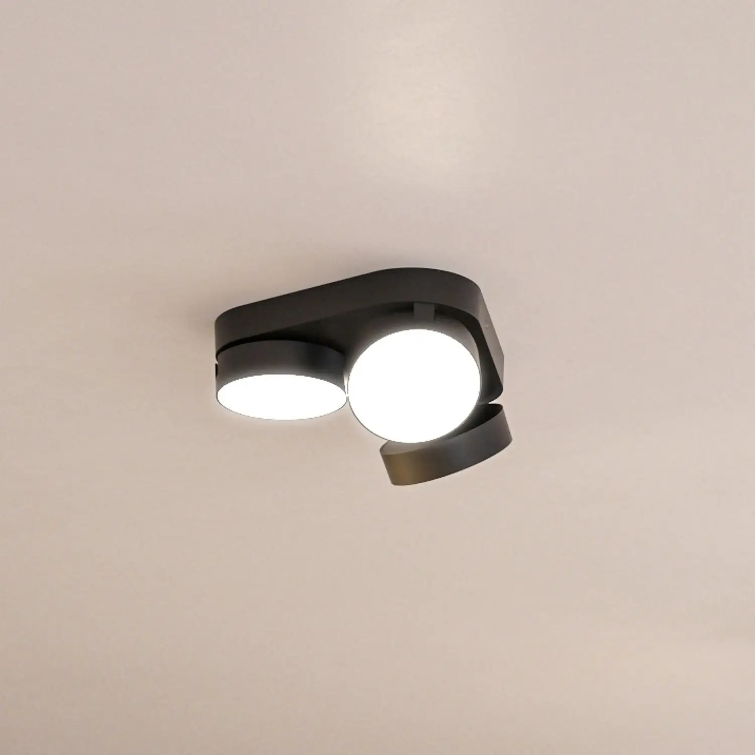 Lutec Stanos LED Indoor Ceiling Light With Lutec Connect Technology - Black - IP20 3 Lutec Stanos LED Indoor Ceiling Light With Lutec Connect Technology - Black - IP20