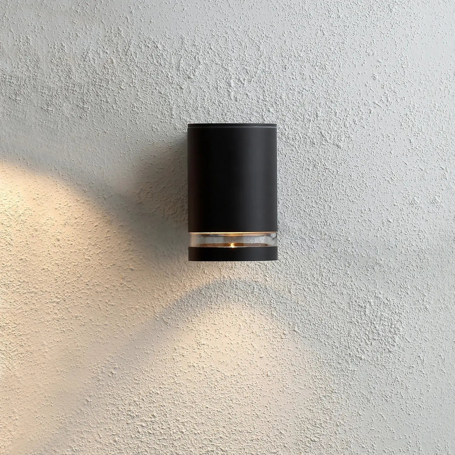 Lens Outdoor Down Wall Light - Anthracite 3 Lens Outdoor Down Wall Light - Anthracite