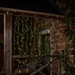 Homebase Edit Botanical Curtain Solar Light