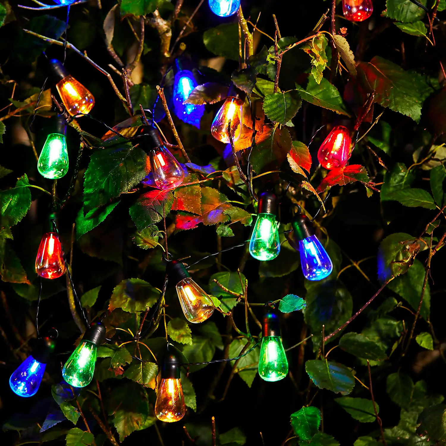 Homebase Edit 20 Neon Solar String Lights 3 Homebase Edit 20 Neon Solar String Lights