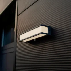 Lutec Doblo Solar Powered LED Wall Light - Anthracite 9 Lutec Doblo Solar Powered LED Wall Light - Anthracite -EGLO SALES 13971737 2094993071497577