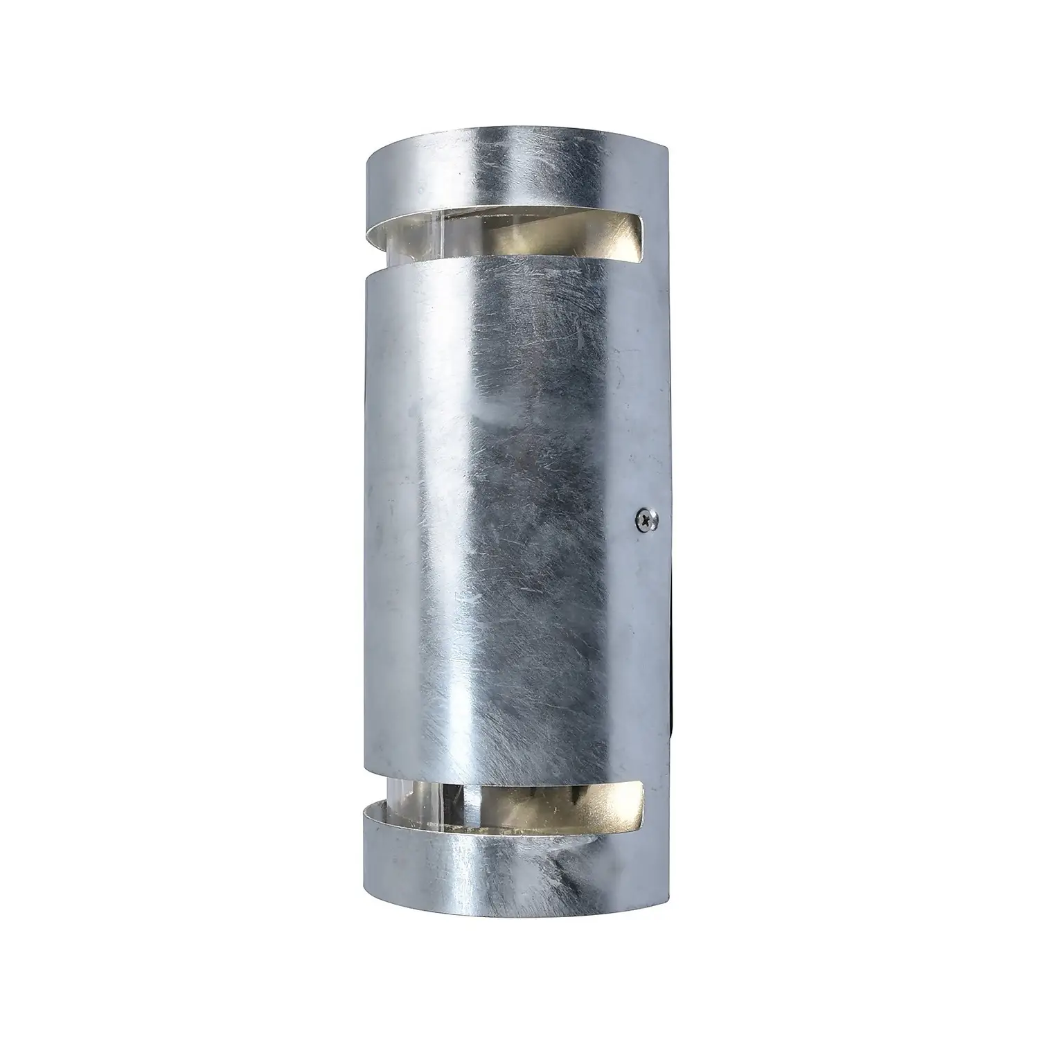Lutec Ran 2x GU10 Outdoor Wall Light - Galvanised Steel 4 Lutec Ran 2x GU10 Outdoor Wall Light - Galvanised Steel - Image 2