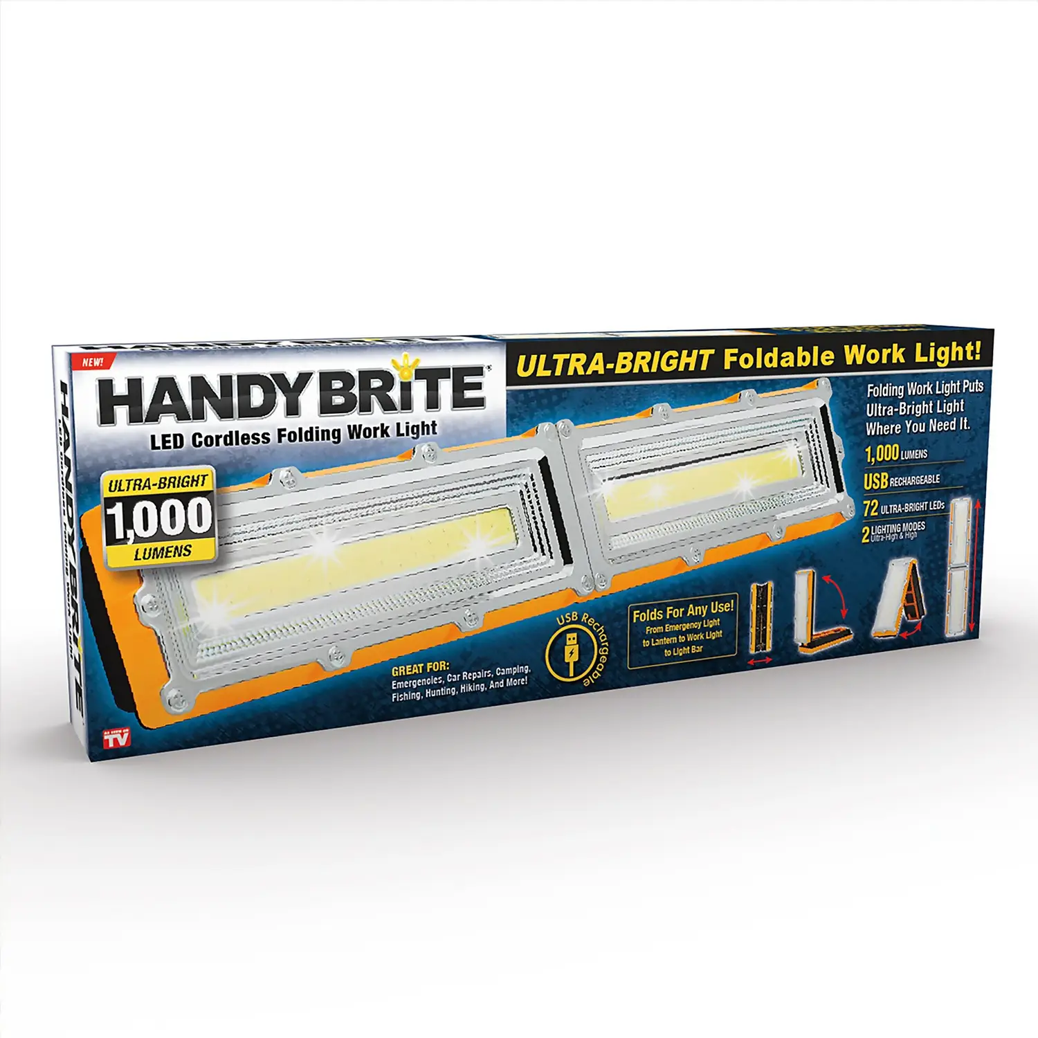 JML Handy Bright Foldable - Ultra Bright Foldable Work Light 3 JML Handy Bright Foldable - Ultra Bright Foldable Work Light