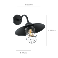 Eglo Melgoa Outdoor Wall Light - Black 8 Eglo Melgoa Outdoor Wall Light - Black -EGLO SALES 14222375 1295020563251769