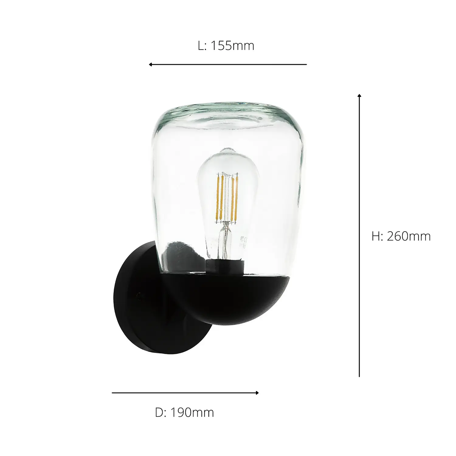 Eglo Donatori Outdoor Wall Light 5 Eglo Donatori Outdoor Wall Light - Image 3