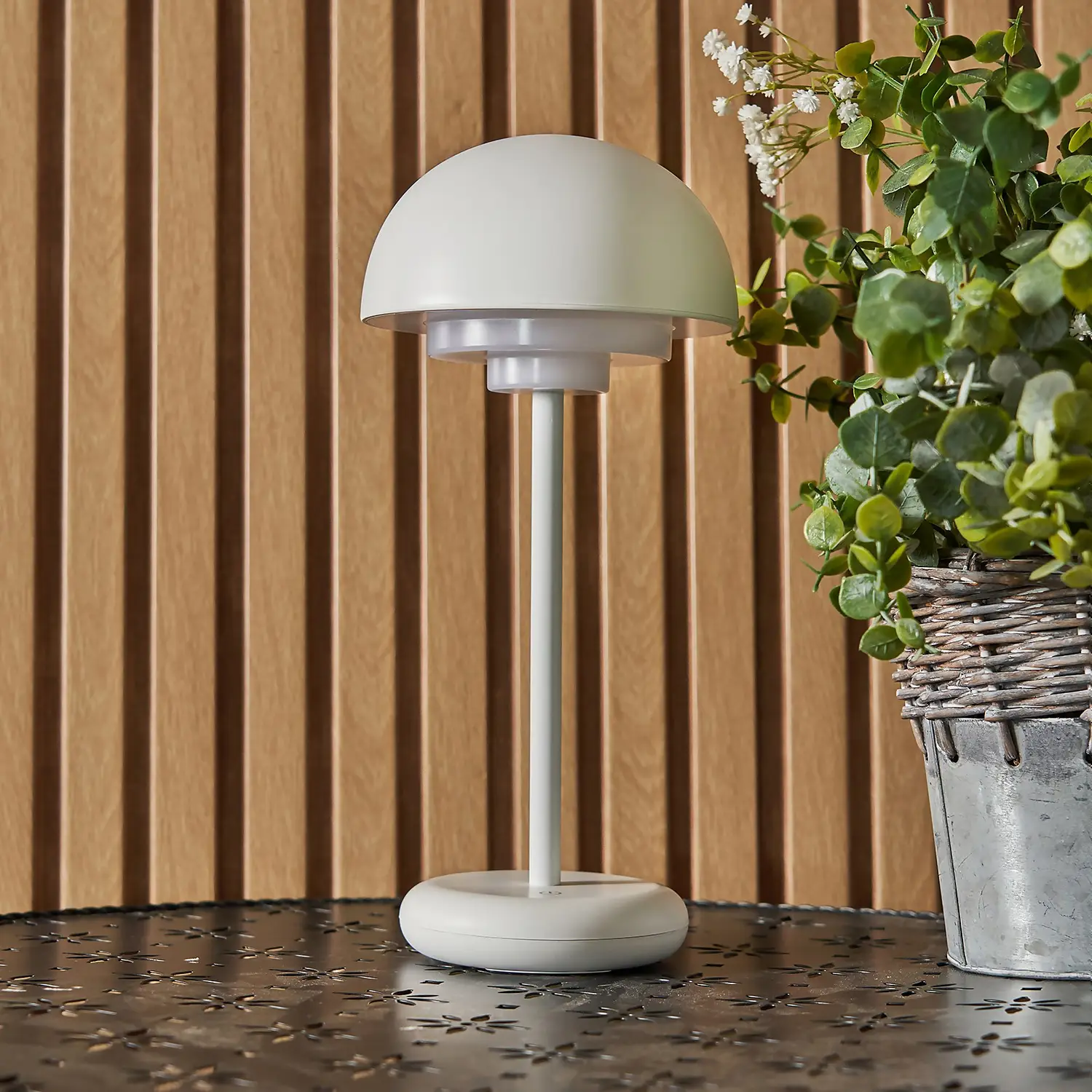 LED Rechargeable Table Lamp - White 3 LED Rechargeable Table Lamp - White