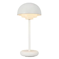 Alternative view of LED Rechargeable Table Lamp - White