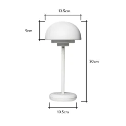 LED Rechargeable Table Lamp - White 19 LED Rechargeable Table Lamp - White -EGLO SALES 14844211 1635059930805592